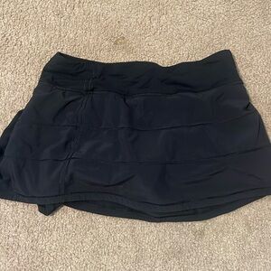 lululemon pace rival skirt black